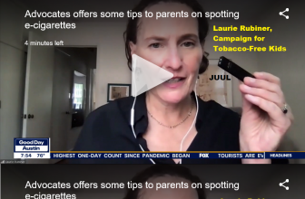 Campagne voor tabaksvrije kinderen VP promoot achteloos tienervaping in tv-interview