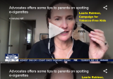 Campagne voor tabaksvrije kinderen VP promoot achteloos tienervaping in tv-interview